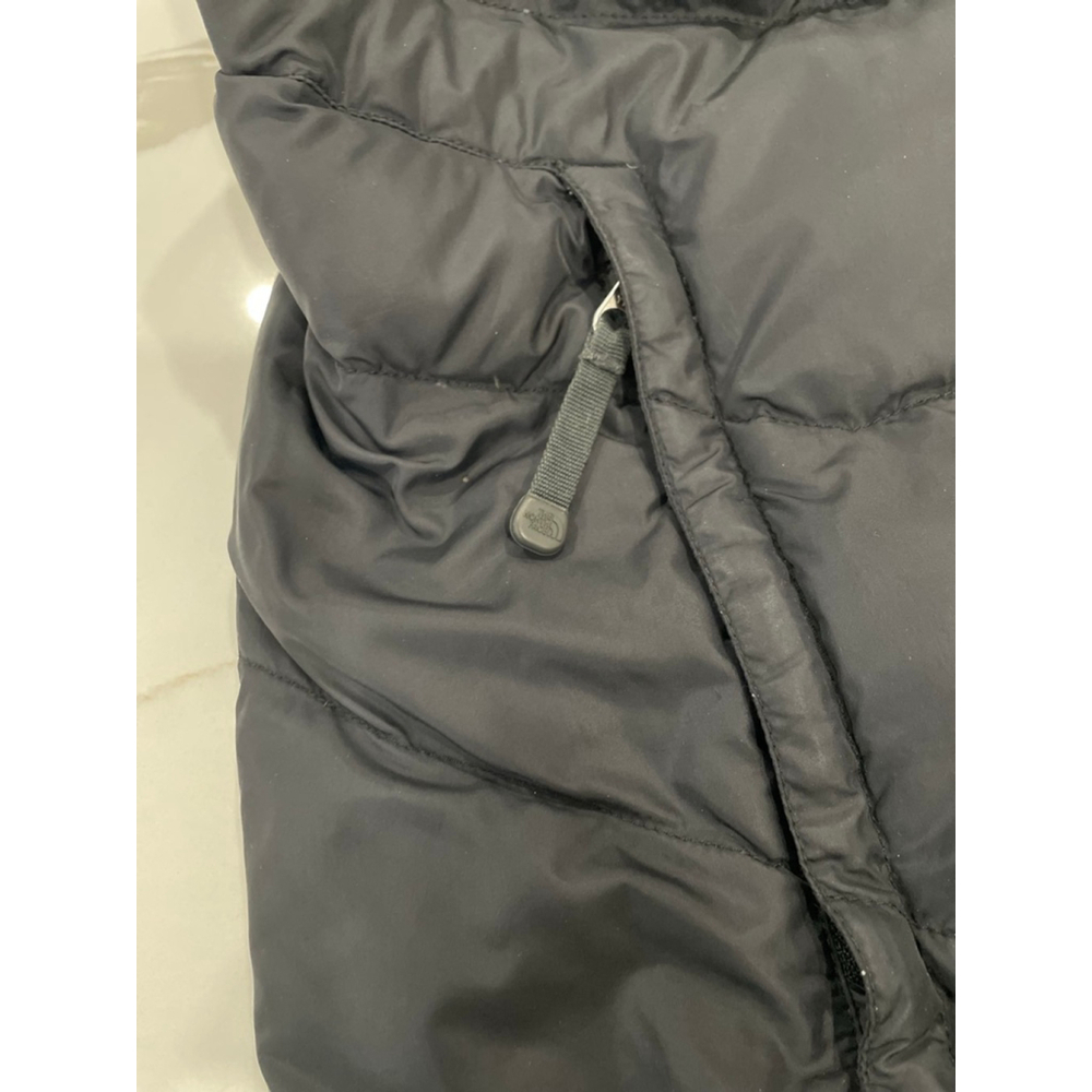 Vtg Y2K The North Face 550 Goose Down Full Zip Puffer Vest Mens Medium Black - Picture 7 of 10